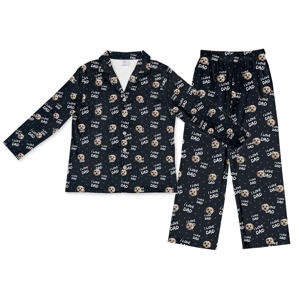 Adult Custom Cat Face Pajamas - Image 38