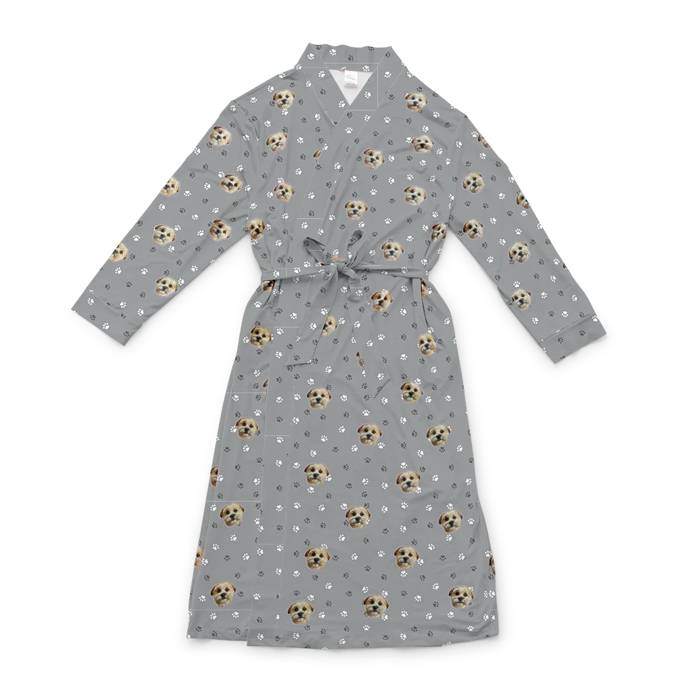 Adult Custom Pet Face Robes - Image 12