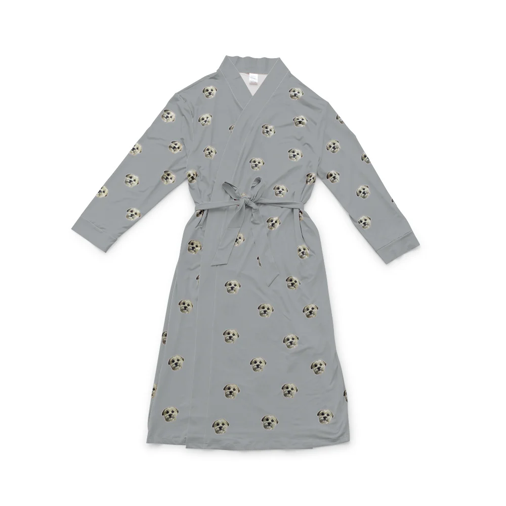 Adult Custom Pet Face Robes - Image 13