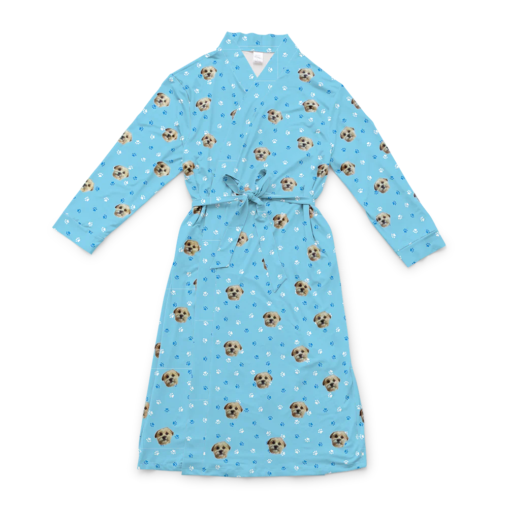 Adult Custom Pet Face Robes - Image 14