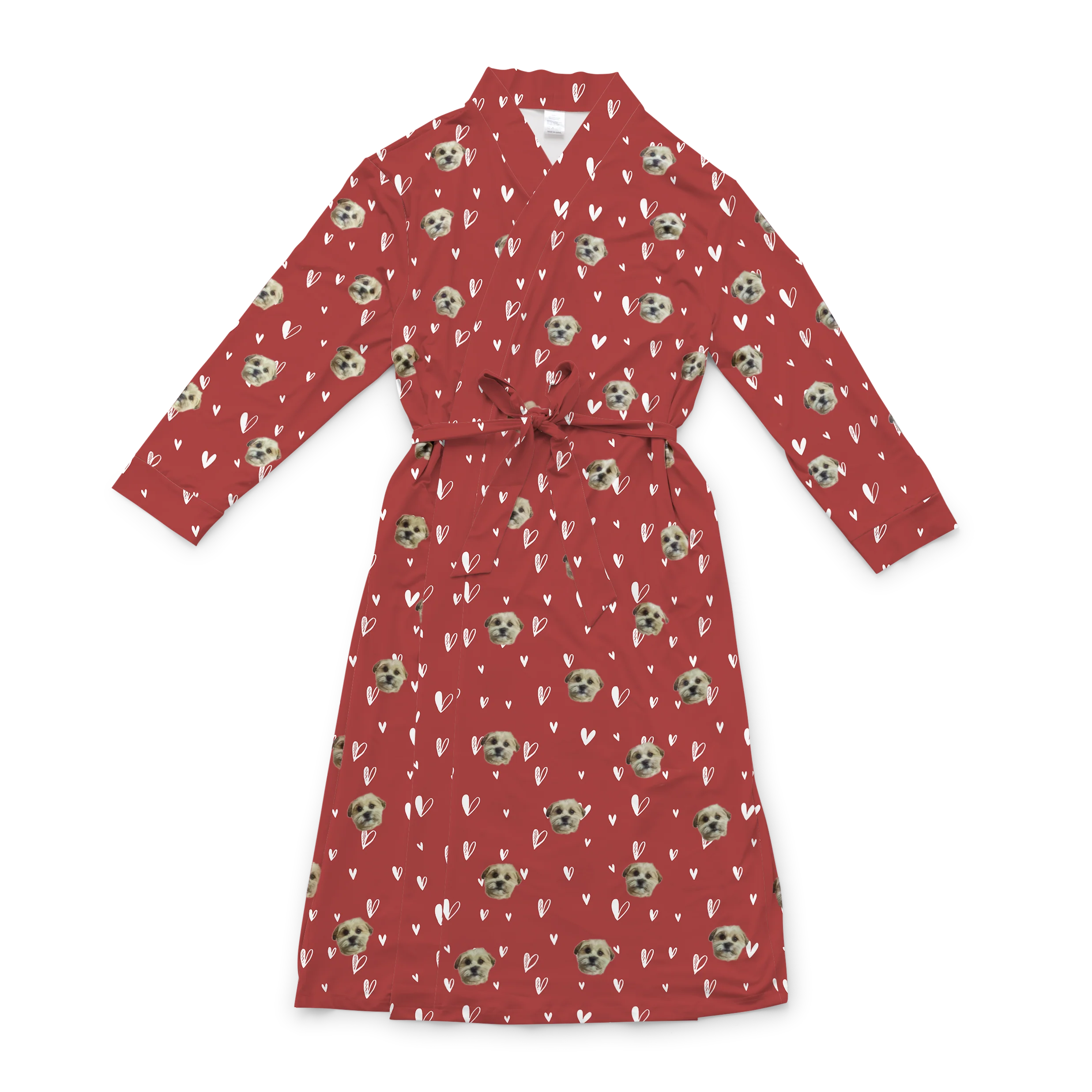 Adult Custom Pet Face Robes - Image 19