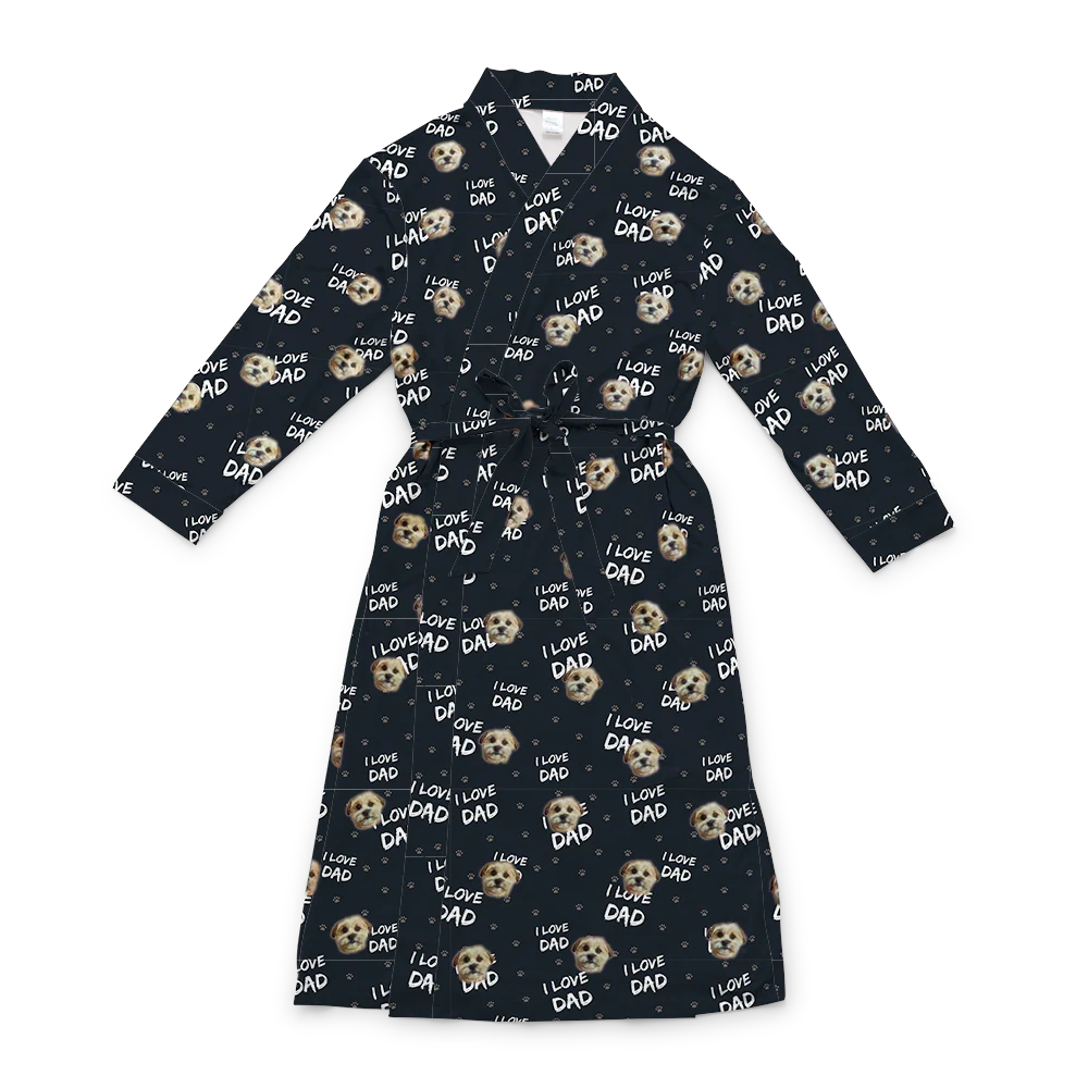 Adult Custom Pet Face Robes - Image 20