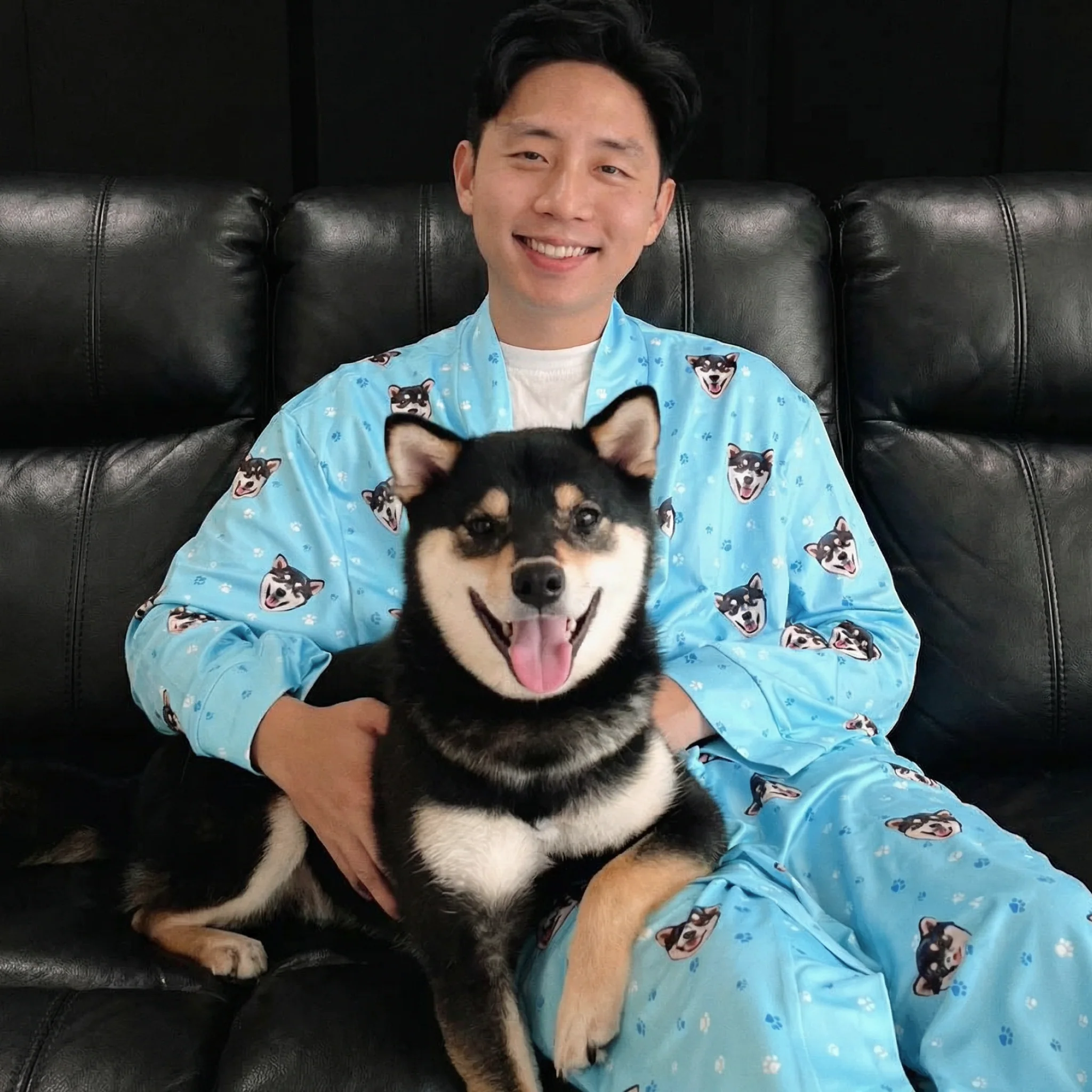 Adult Custom Pet Face Robes - Image 5