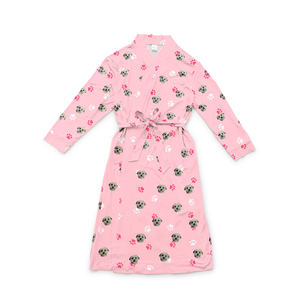 Adult Custom Pet Face Robes - Image 9
