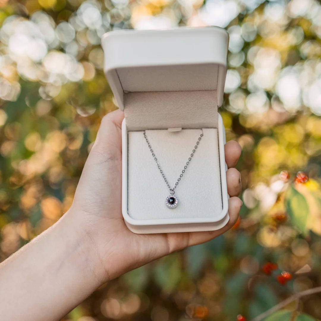 Classic Custom Pet Photo Memory Necklace - Image 4