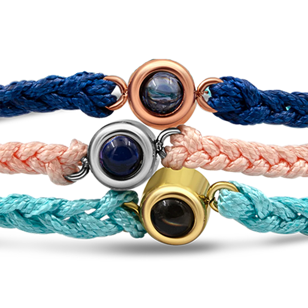 Custom Adjustable Pet Photo Memory Bracelet - Image 7