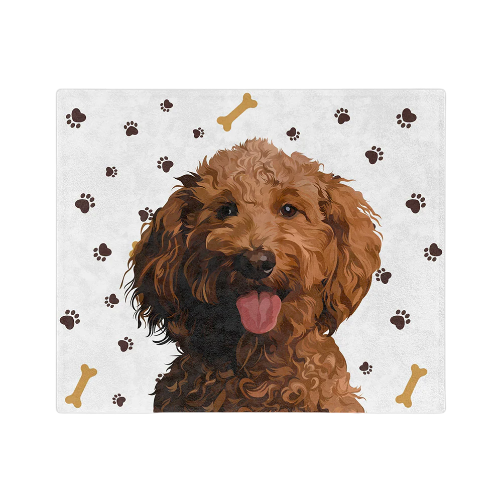 Custom Pet Art Blanket - Image 11