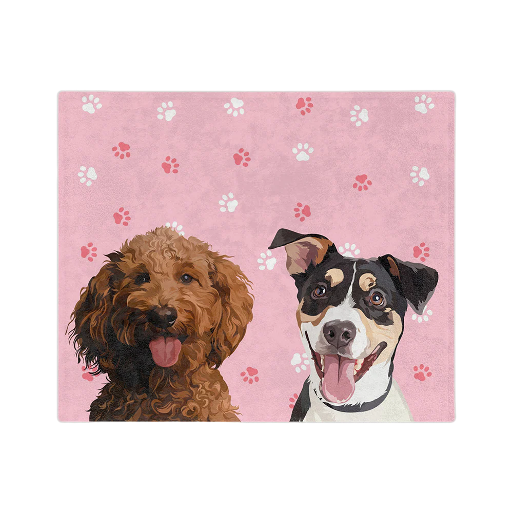 Custom Pet Art Blanket - Image 39