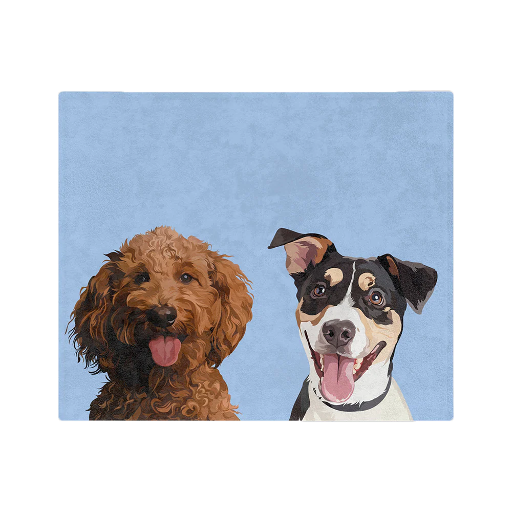Custom Pet Art Blanket - Image 42