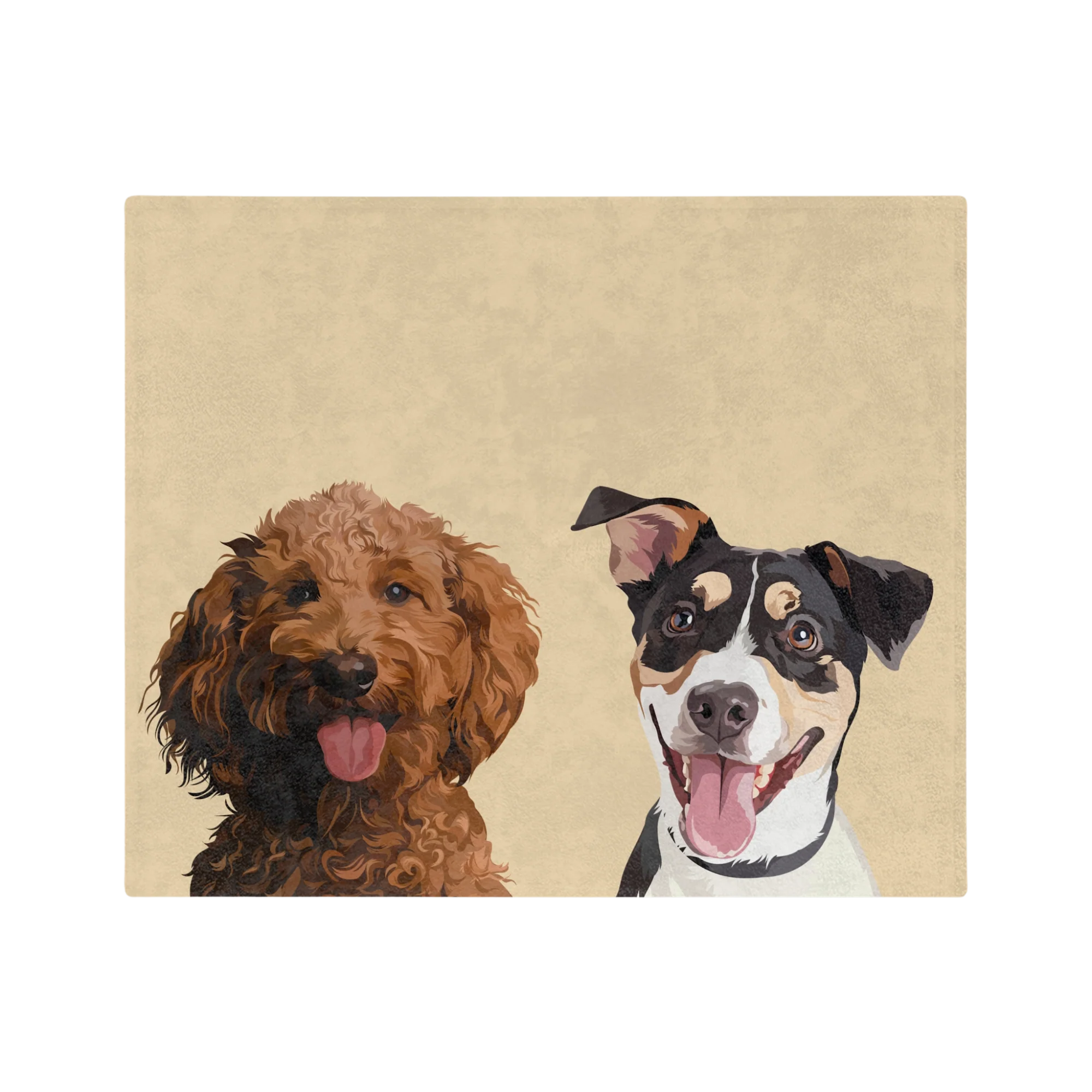 Custom Pet Art Blanket - Image 49