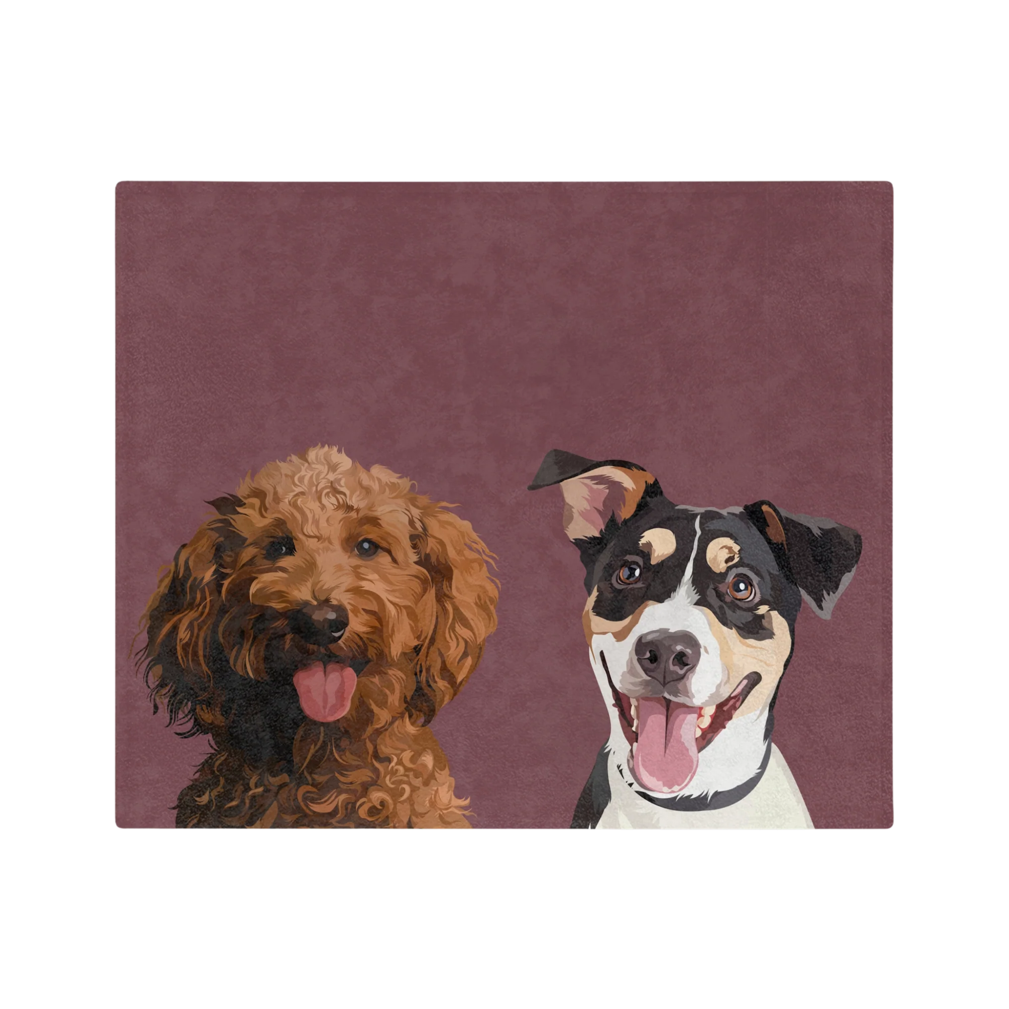 Custom Pet Art Blanket - Image 51