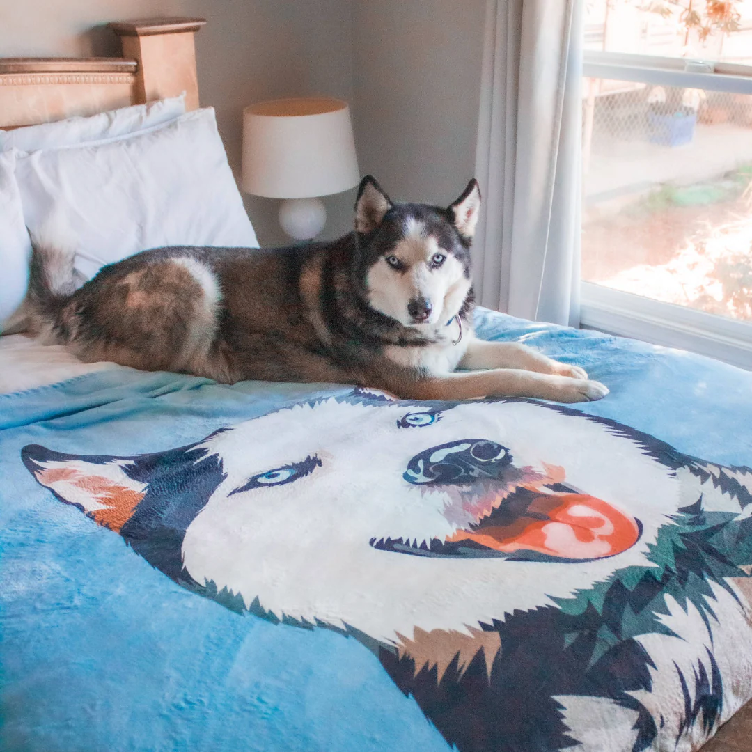 Custom Pet Art Blanket - Image 6