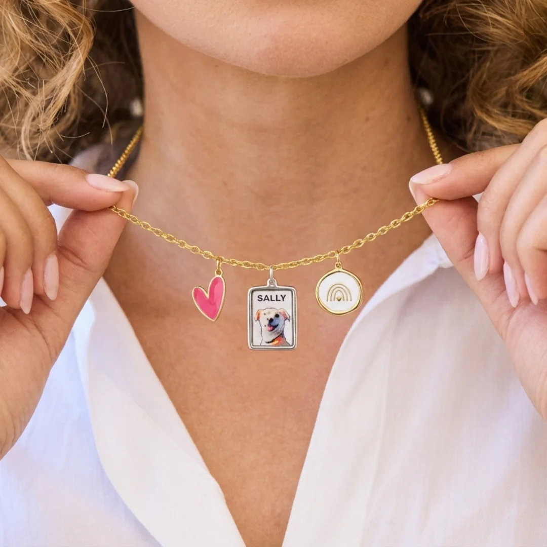Custom Charm Necklace - Image 3