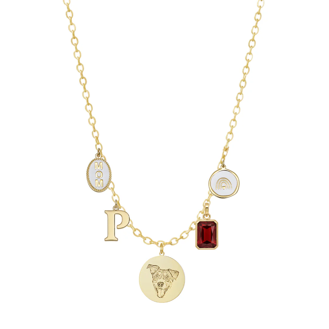 Custom Charm Necklace - Image 41