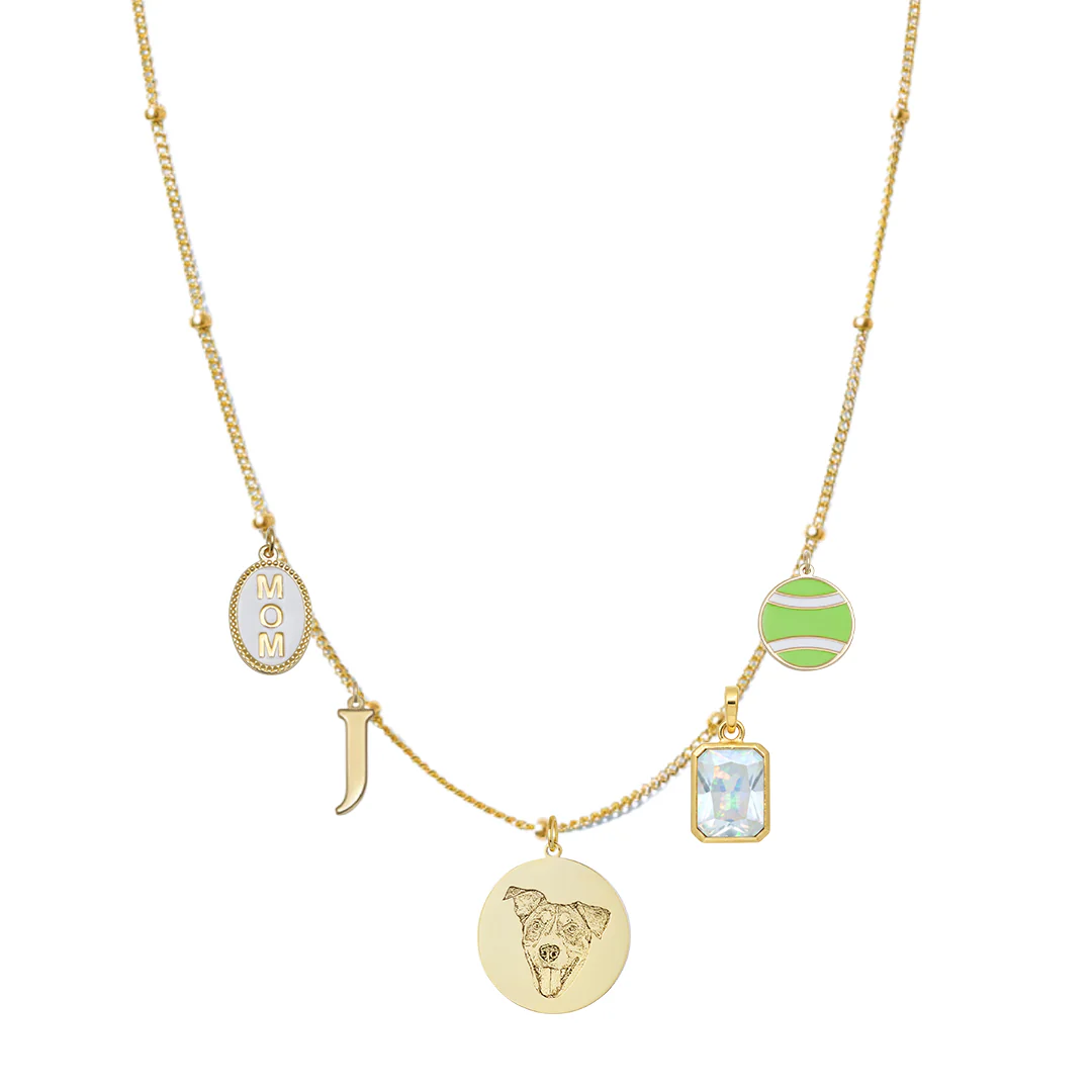 Custom Charm Necklace - Image 47