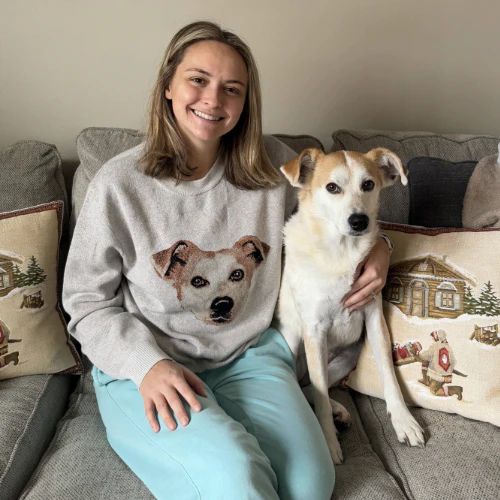 Custom Knit Pet Sweater - Image 13