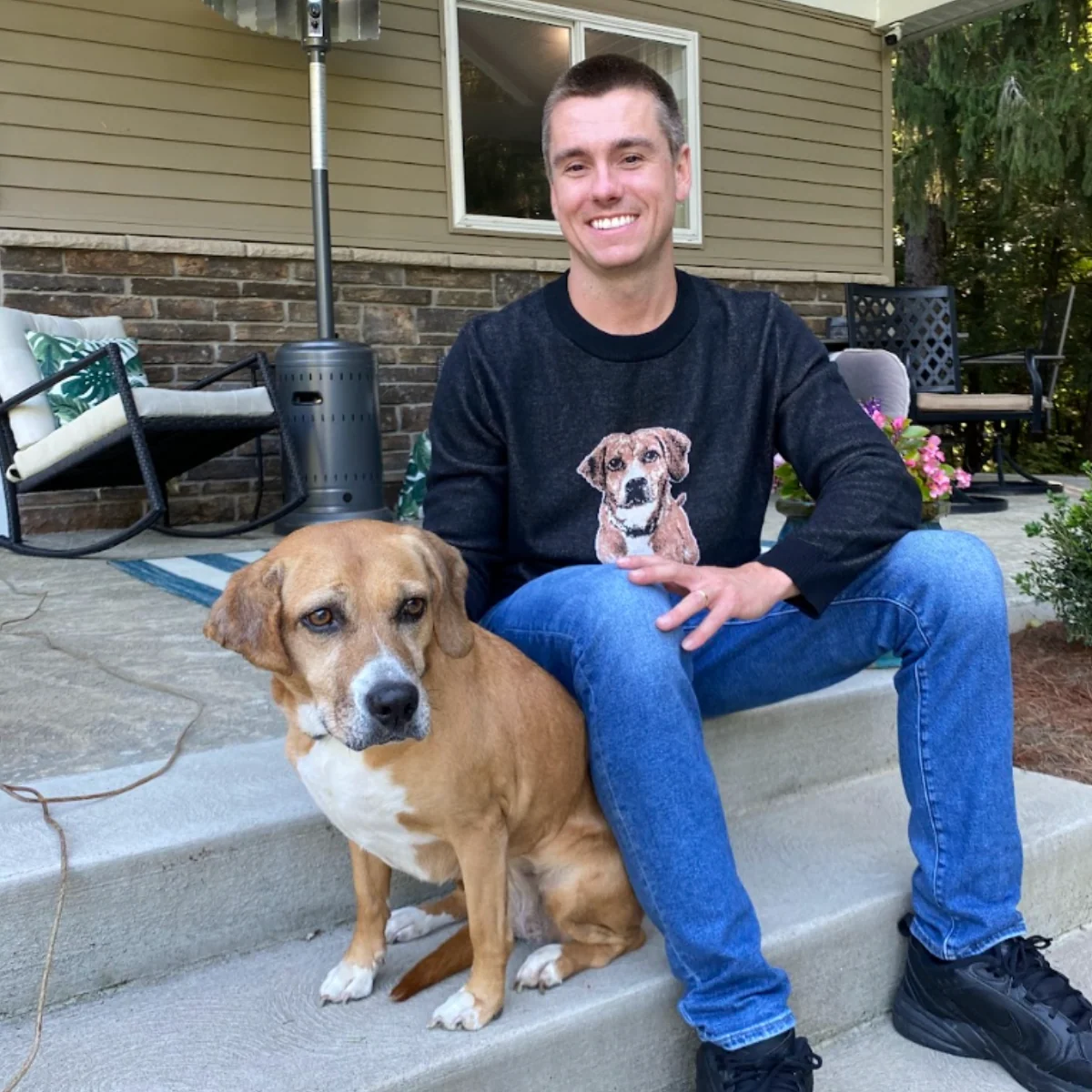 Custom Knit Pet Sweater - Image 4