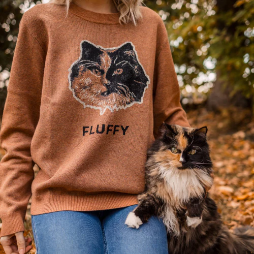 Custom Knit Pet Sweater - Image 7