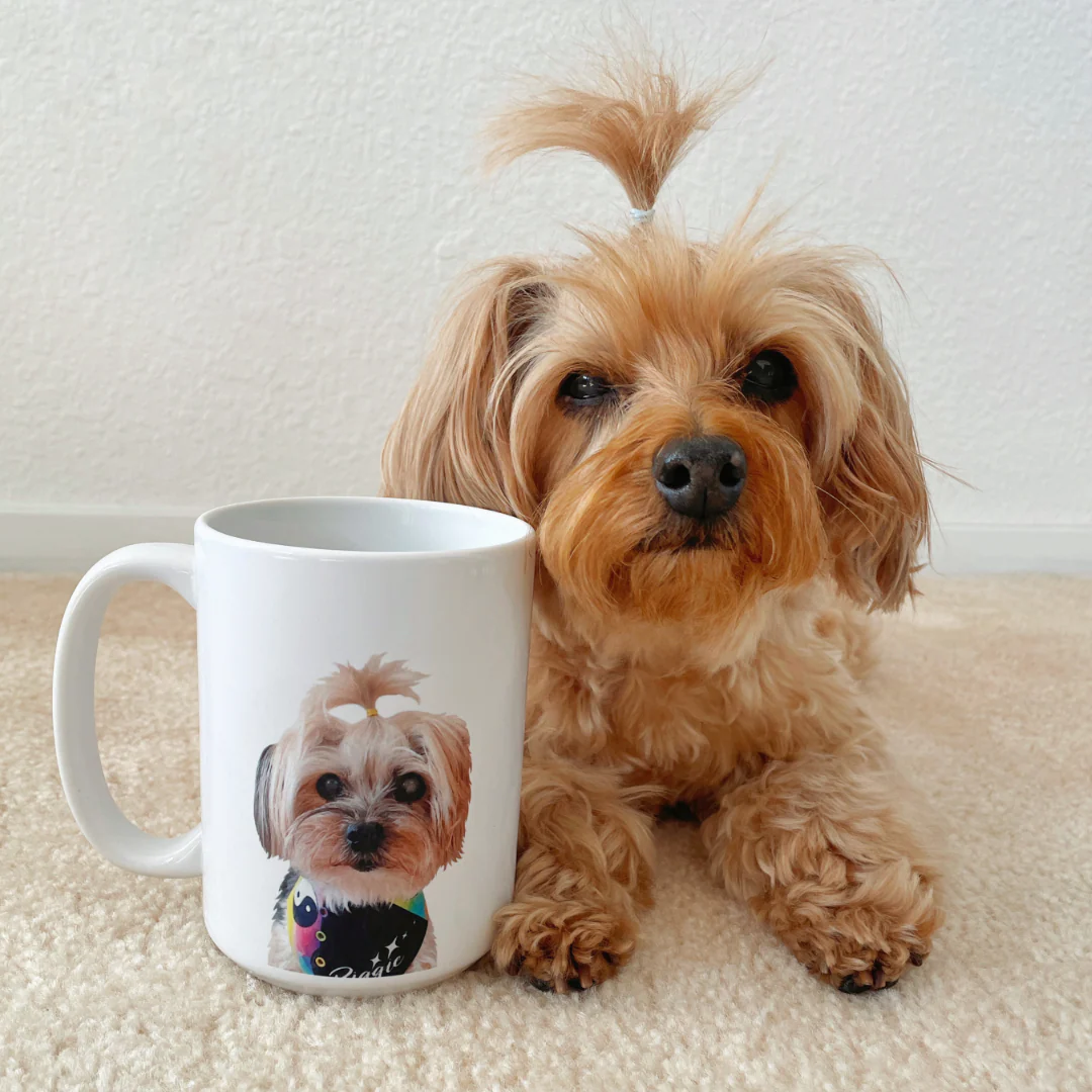 Custom Pet Art Mug - Image 6