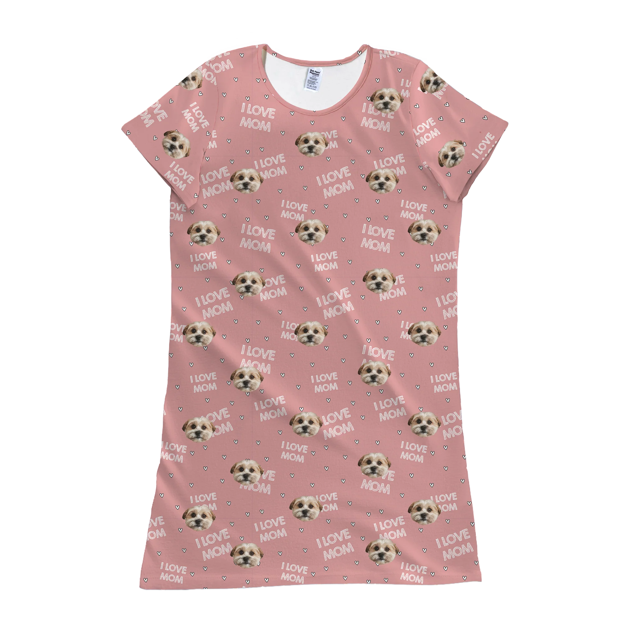 Adult Custom Pet Face Nightgowns - Image 14