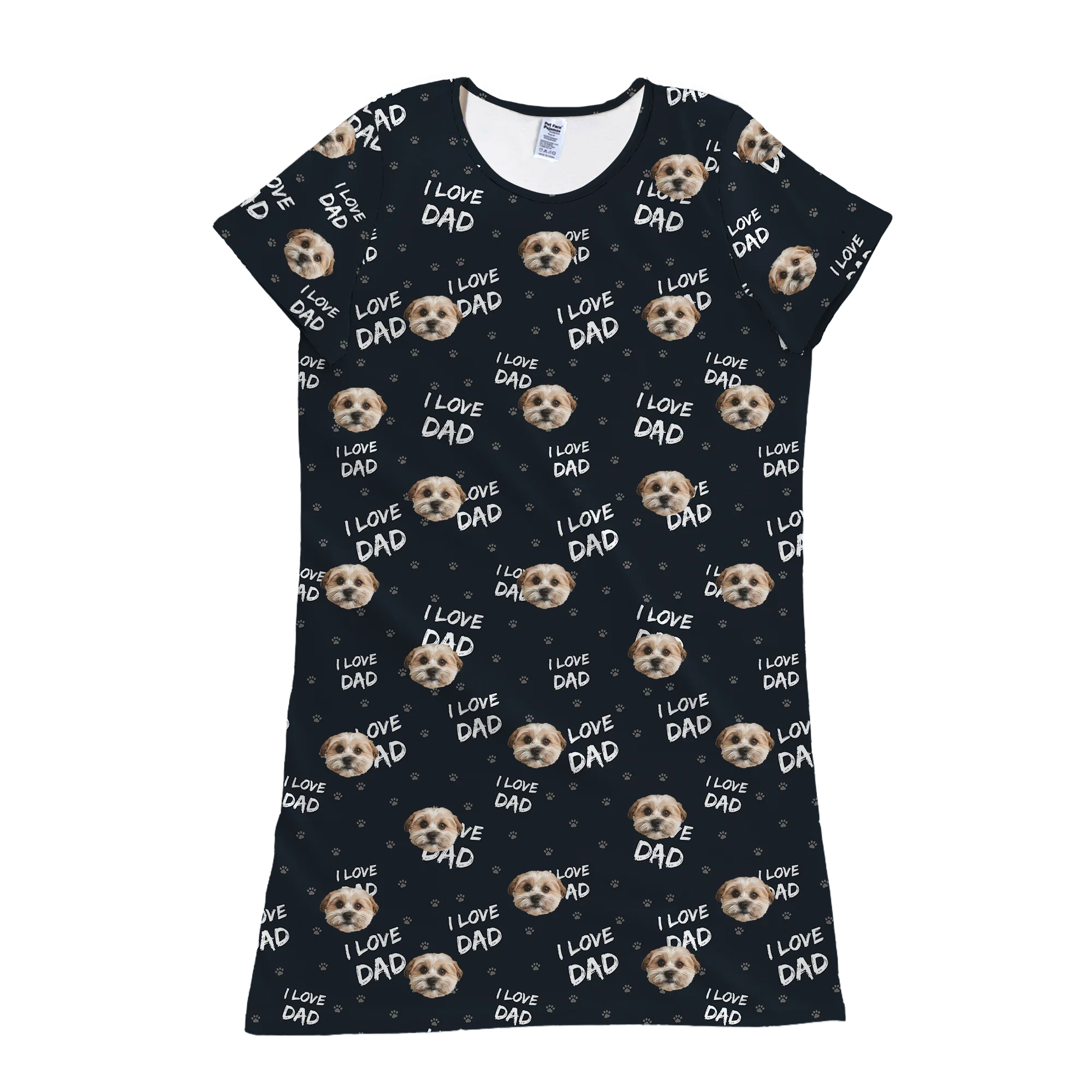 Adult Custom Pet Face Nightgowns - Image 15
