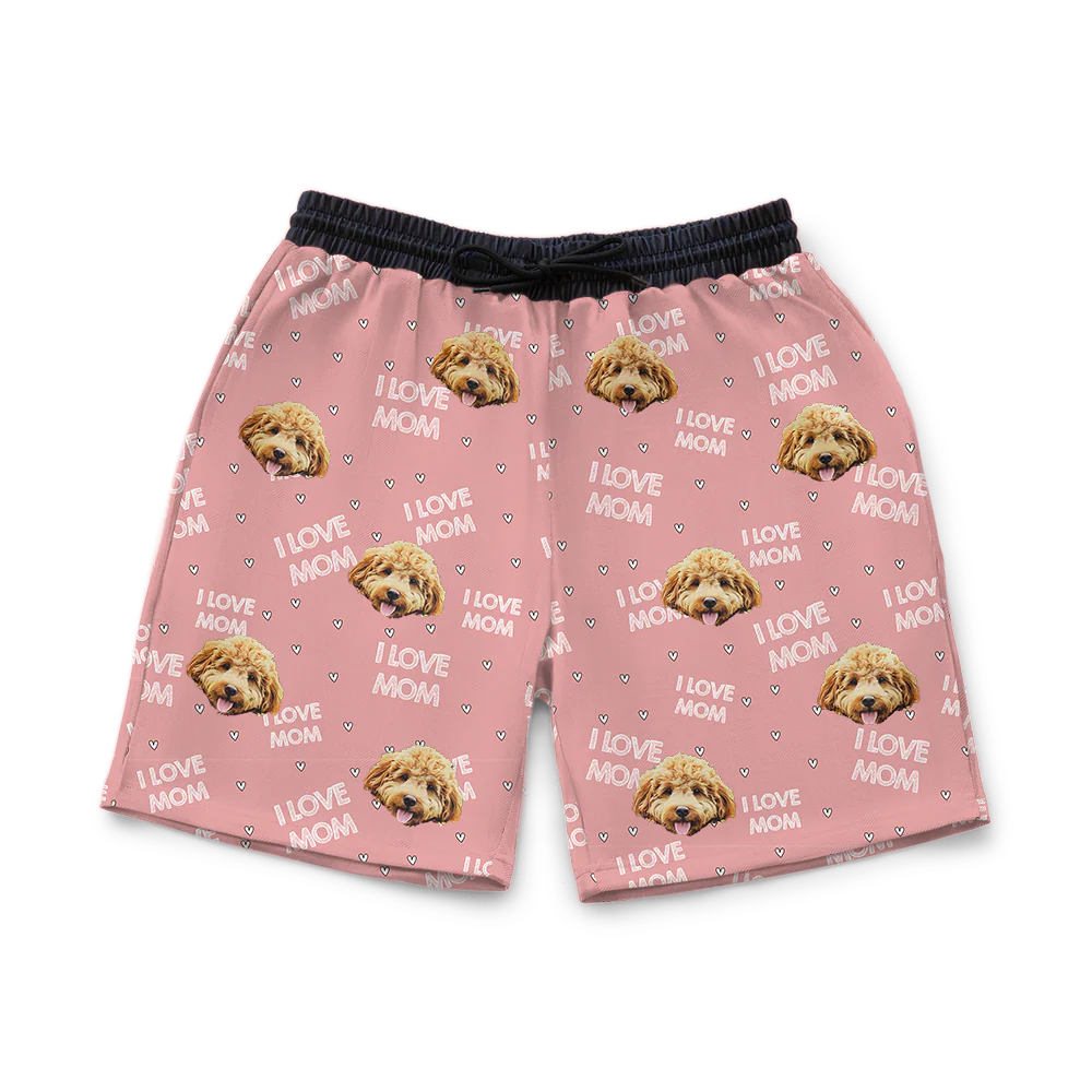 Custom Pet Face Sweatshorts - Image 16