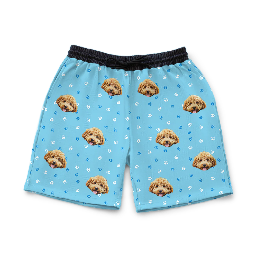 Custom Pet Face Sweatshorts - Image 10