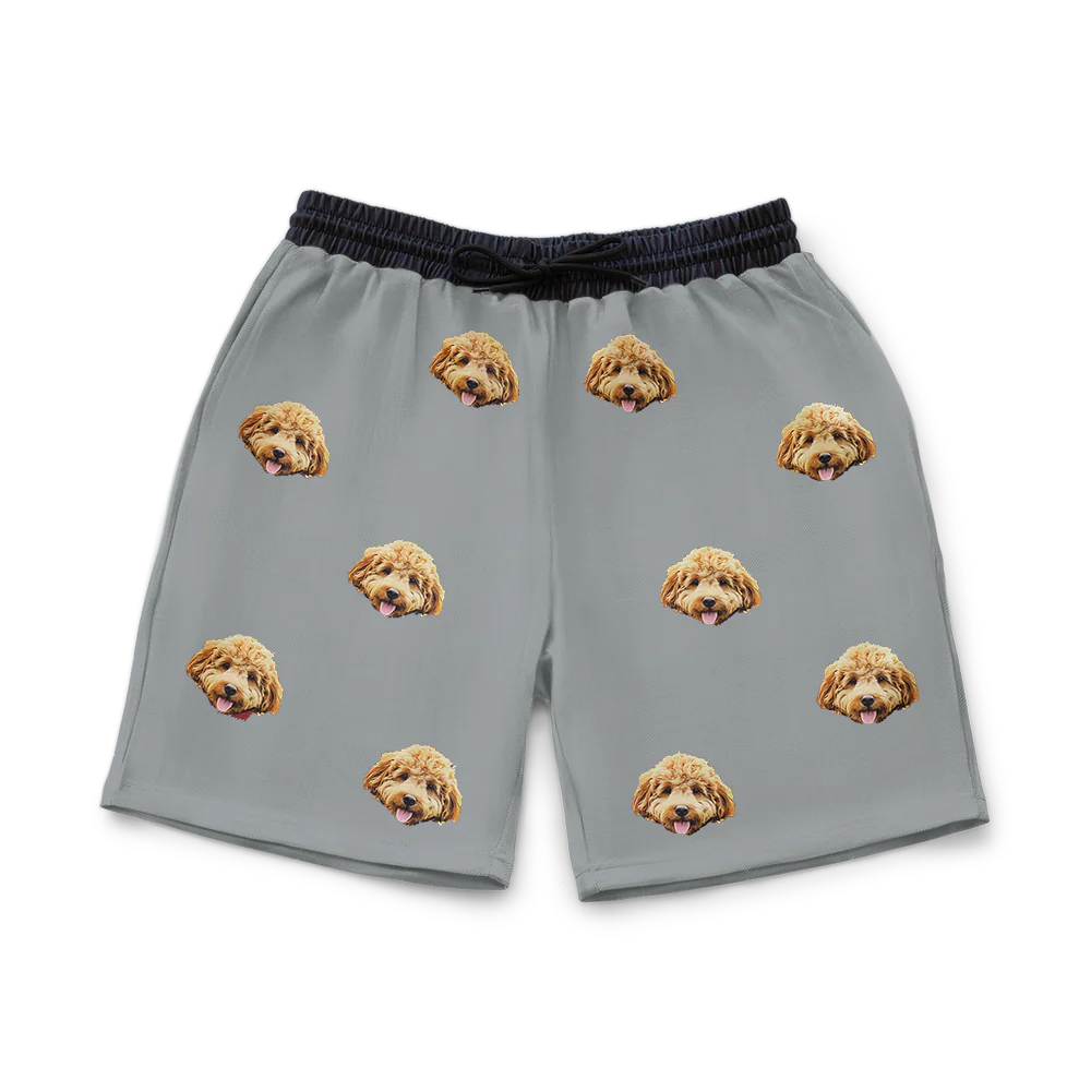 Custom Pet Face Sweatshorts - Image 12