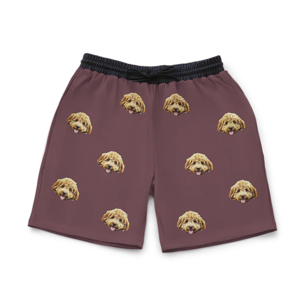 Custom Pet Face Sweatshorts - Image 21