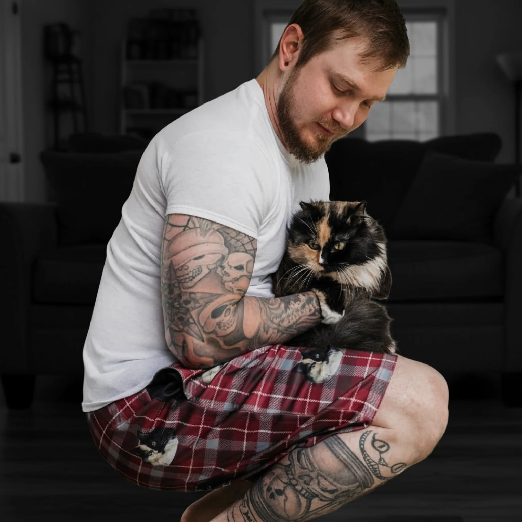 Custom Pet Face Sweatshorts - Image 4