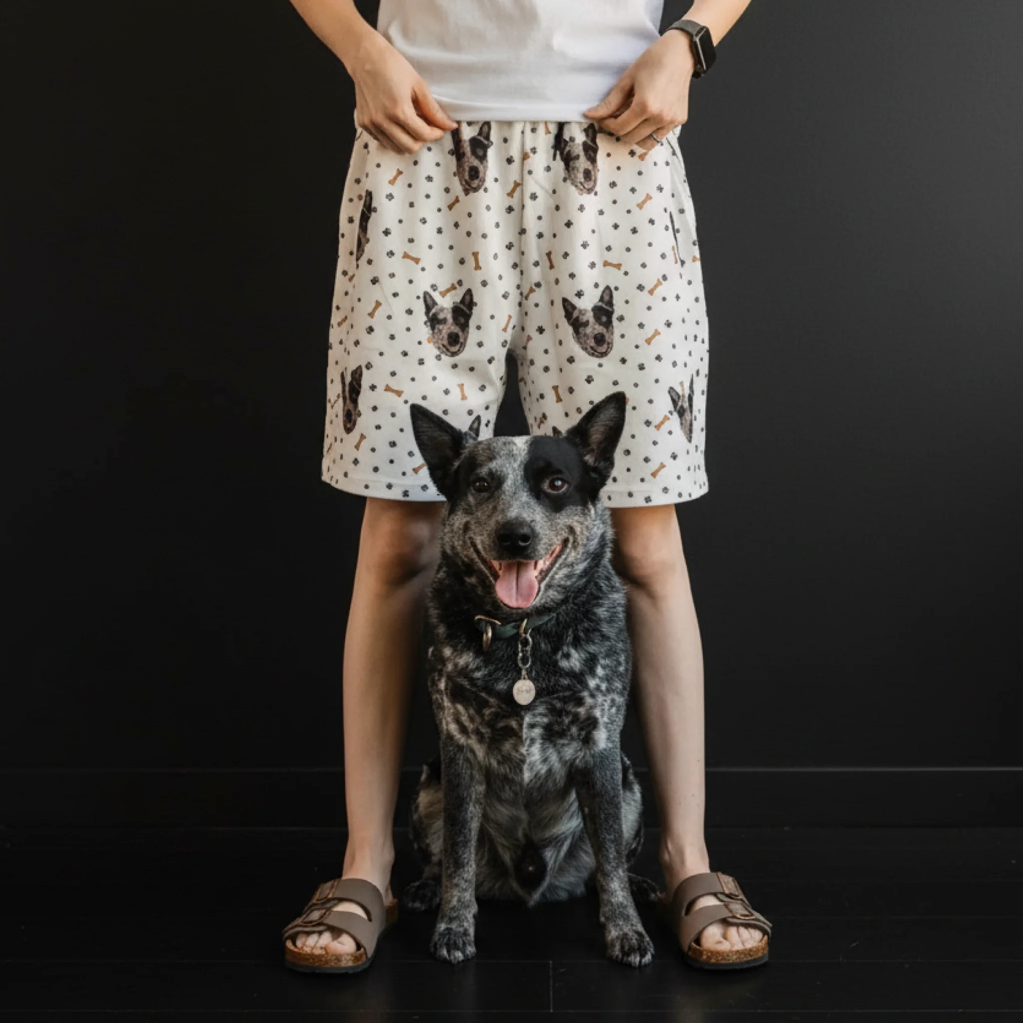 Custom Pet Face Sweatshorts - Image 5