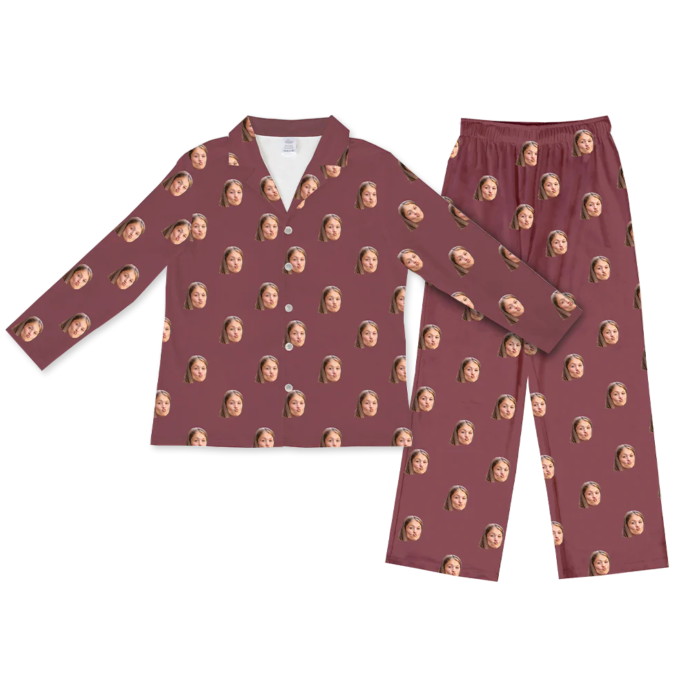 Adult Custom Photo Pajamas - Image 7