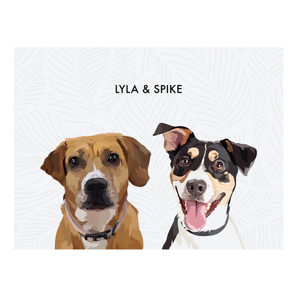 Custom Portrait for Two Pets - Image 50