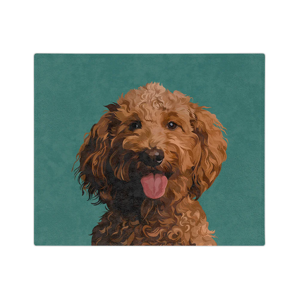 Customized Pet Art Blanket - 1 Pet - Image 17