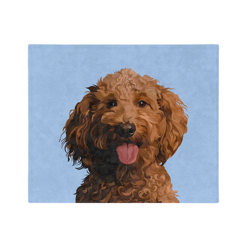 Custom Pet Art Blanket - Image 17