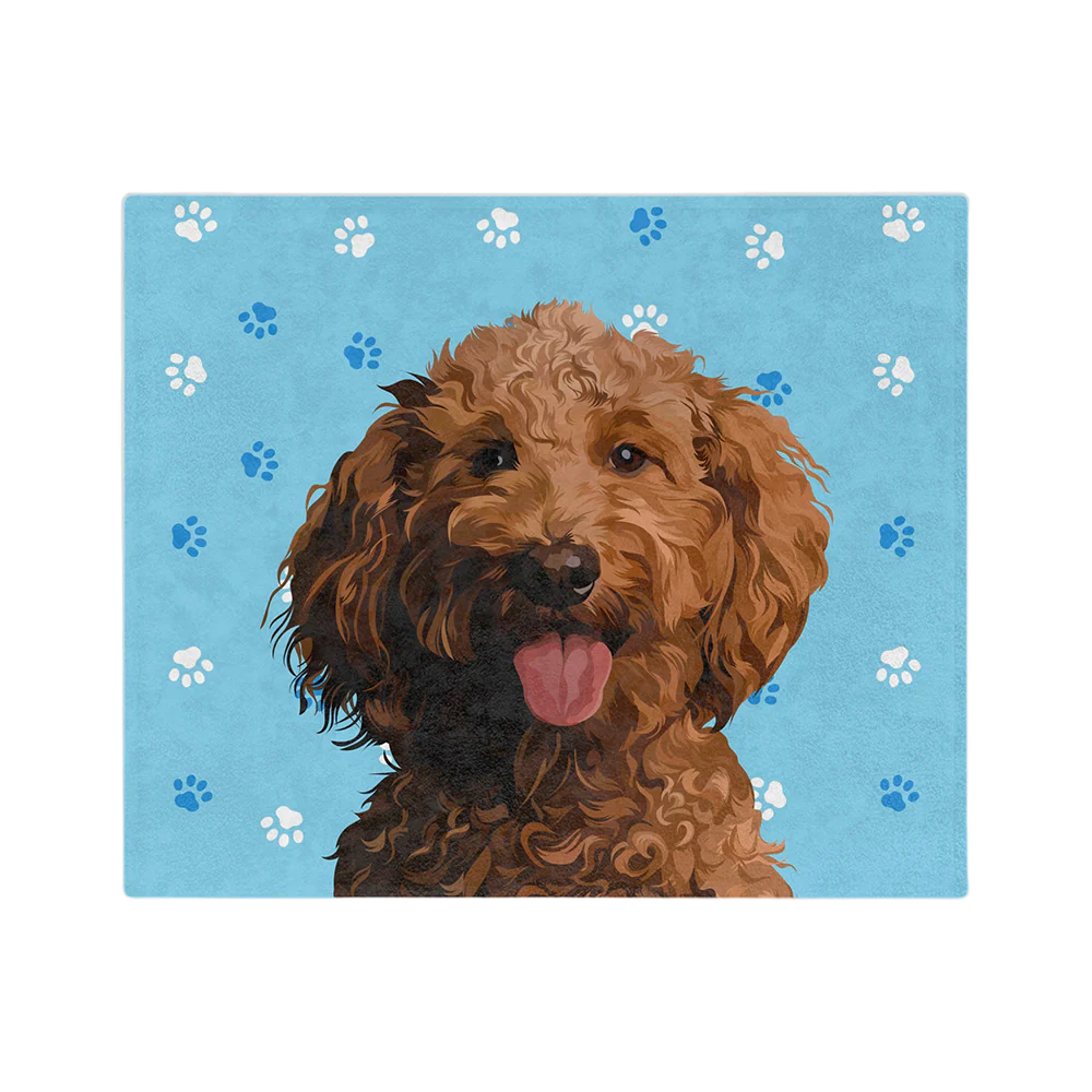 Custom Pet Art Blanket - Image 21