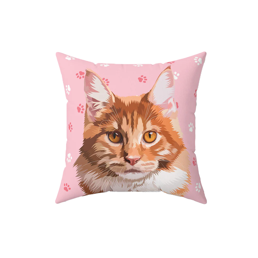 Custom Pet Art Pillow - Image 4
