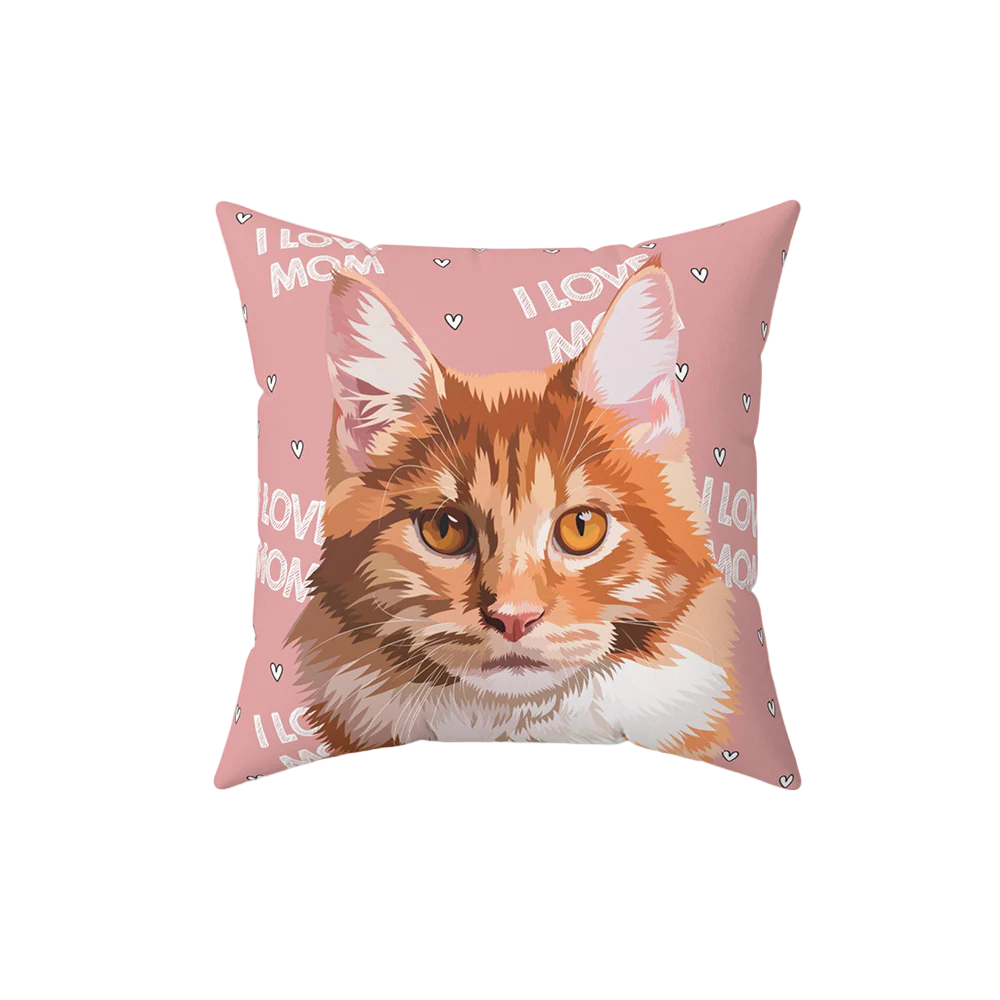 Custom Pet Art Pillow - Image 3