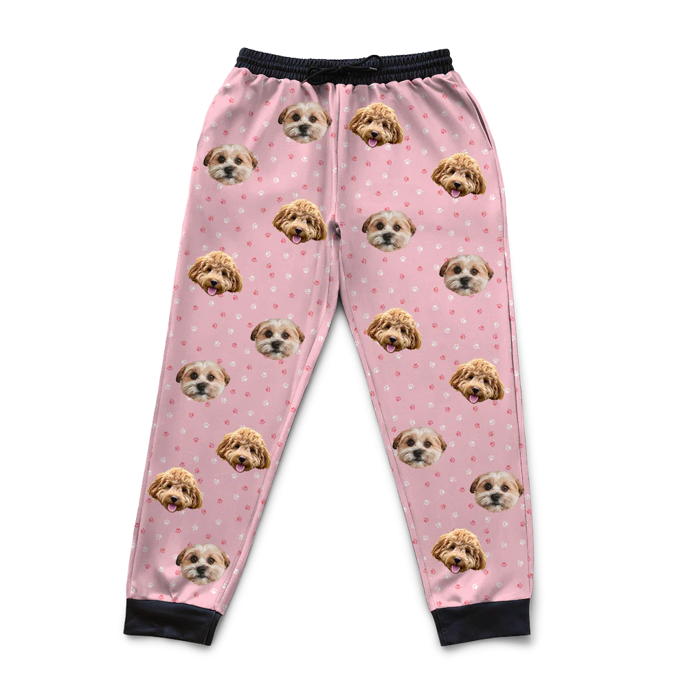 Customized Pet Face Sweatpants - 2 Pets - Image 10