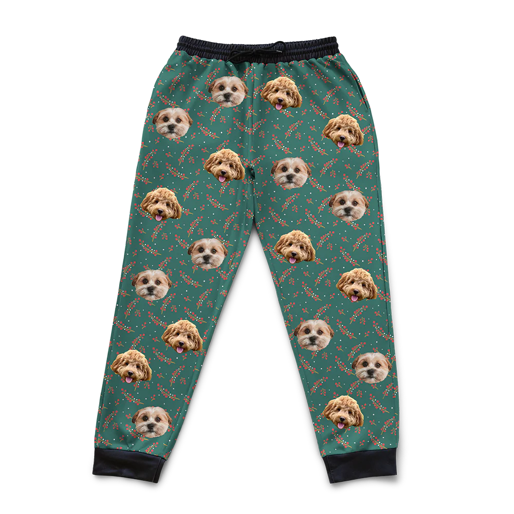Customized Pet Face Sweatpants - 2 Pets - Image 19