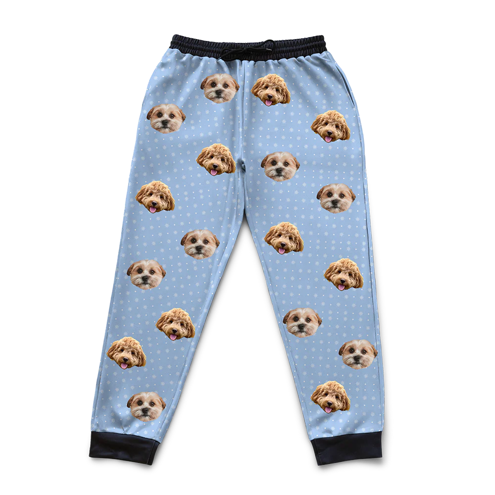 Customized Pet Face Sweatpants - 2 Pets - Image 21