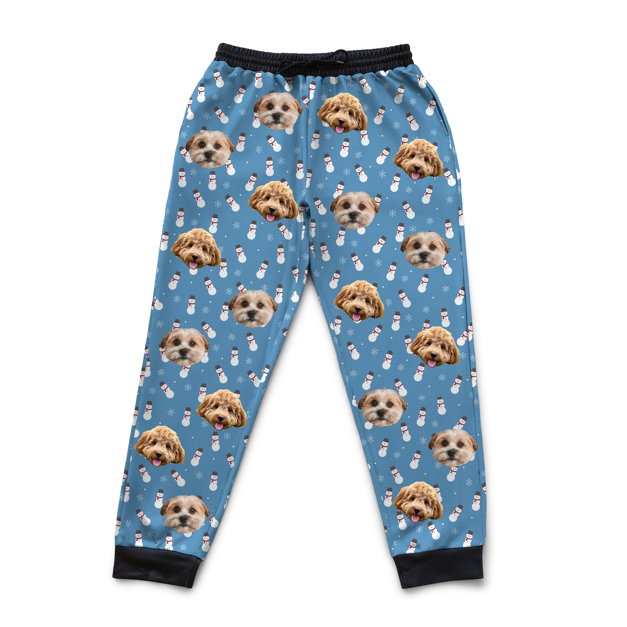 Customized Pet Face Sweatpants - 2 Pets - Image 28