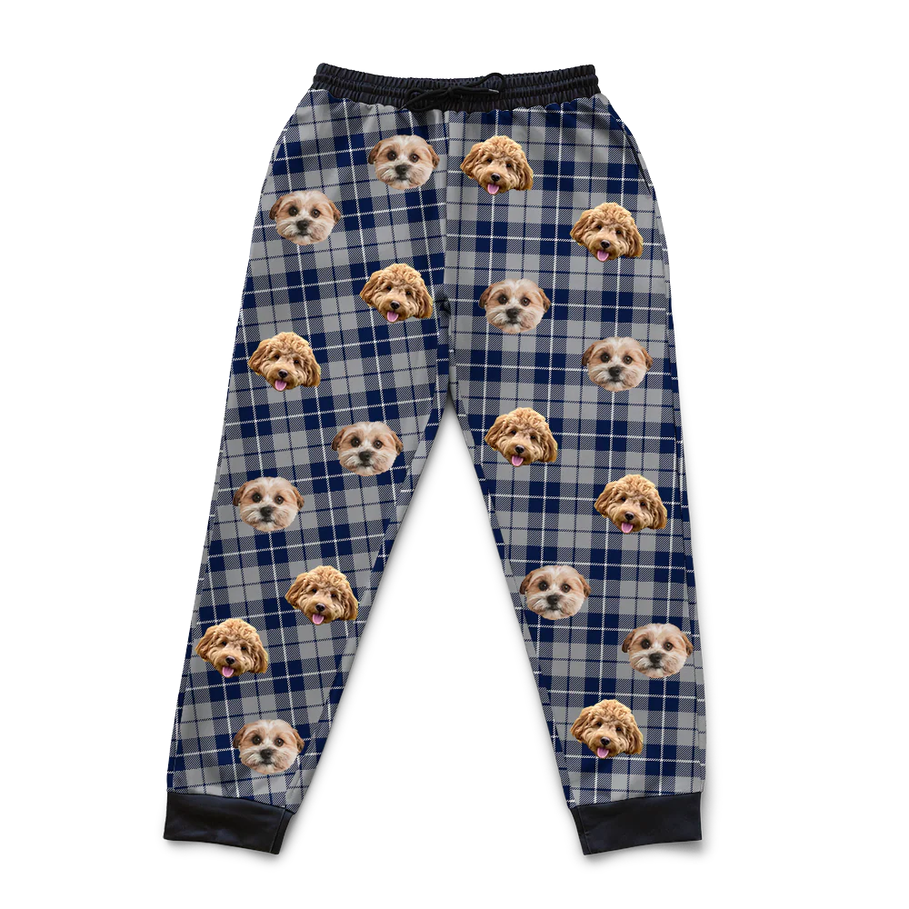 Customized Pet Face Sweatpants - 2 Pets - Image 3