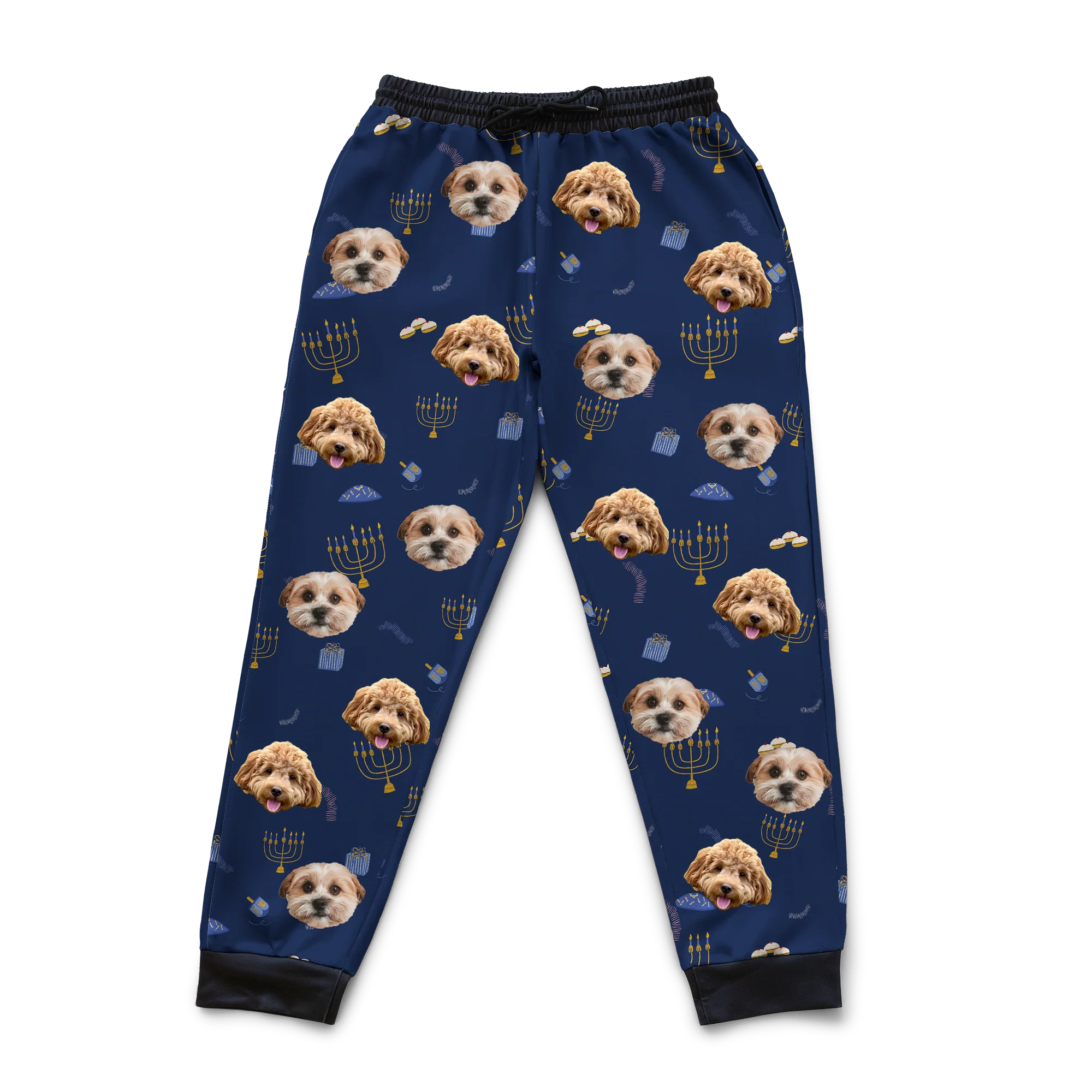 Customized Pet Face Sweatpants - 2 Pets - Image 32