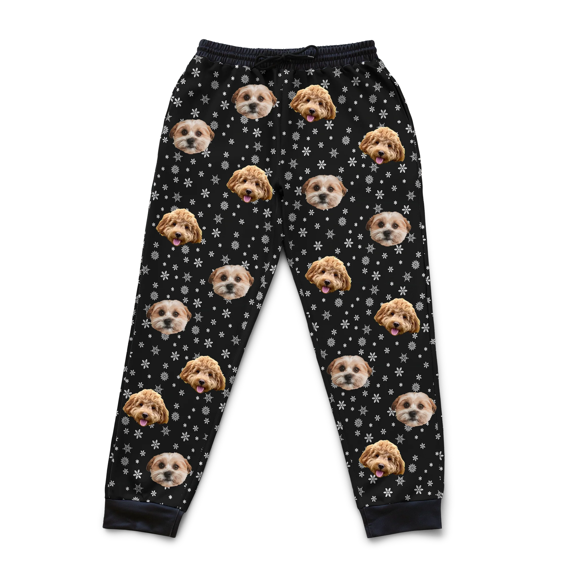 Customized Pet Face Sweatpants - 2 Pets - Image 35