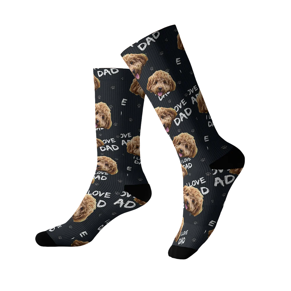 Customized Pet Socks - 3 Pets - Image 4