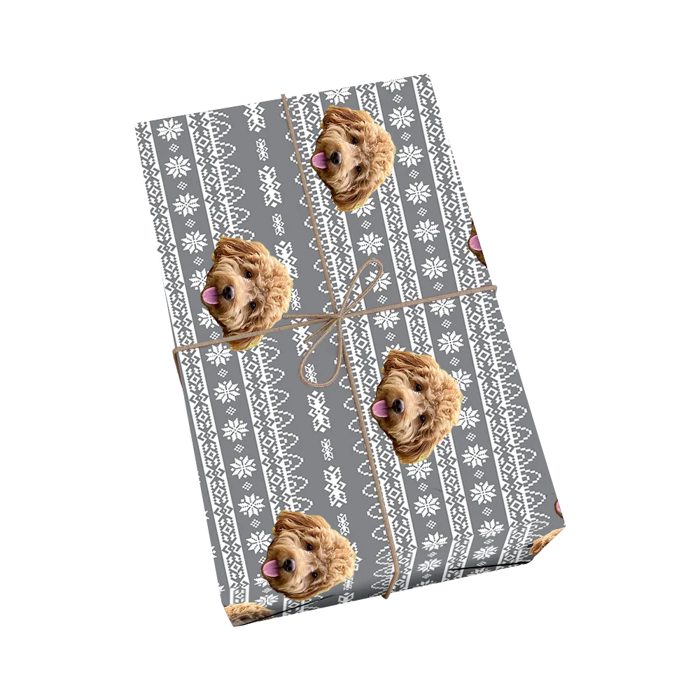 Customized Pet Face Wrapping Paper - 1 Pet - Image 15