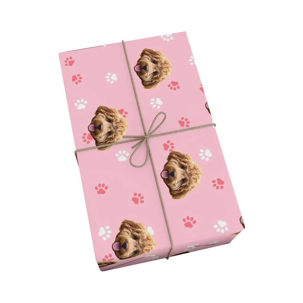 Customized Pet Face Wrapping Paper - 1 Pet - Image 4