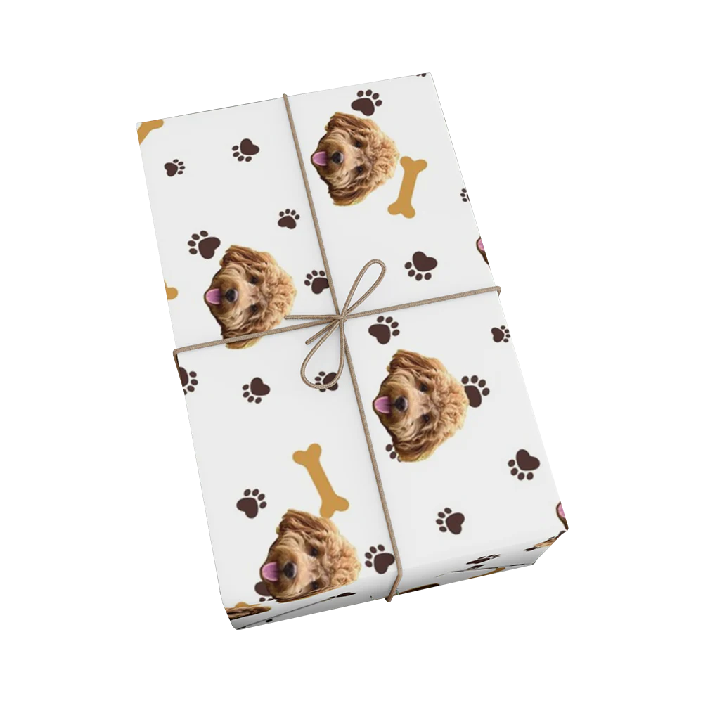 Customized Pet Face Wrapping Paper - 1 Pet - Image 7