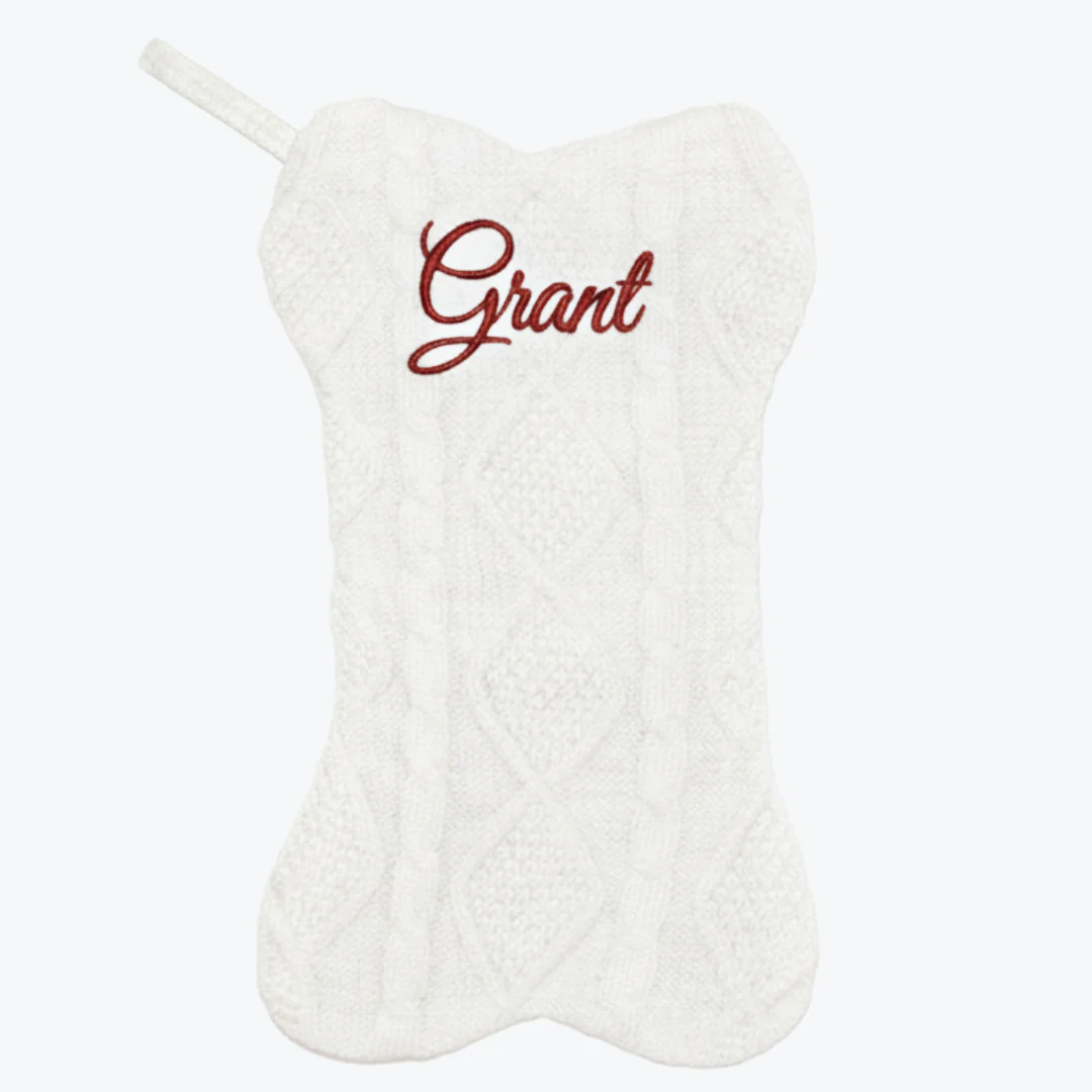 Customized Embroidered Pet Stocking - Image 3